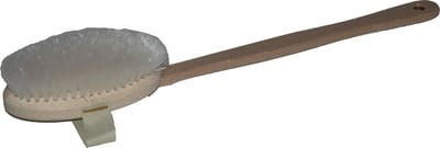 Badborstel Hout | Rugborstel Hout | Nylon Vezel met Afneembare Steel