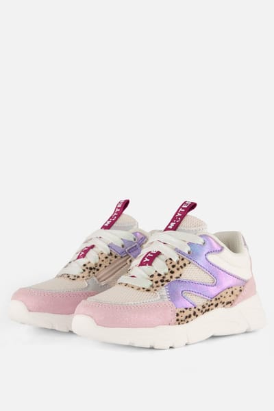 Muyters Sneakers Leopard blauw Leer - Maat 30 - Kinderschoenen