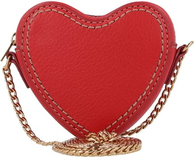 FOSSIL Schoudertas Vday Heart Micro Bag Ruby Wine Rood