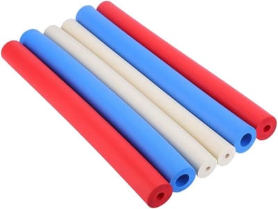 6-Pack Schuim Grip Tubing voor Eenvoudig Gebruik van Bestek, Gereedschap en Meer, Comfortabele Grip en Antislip Design