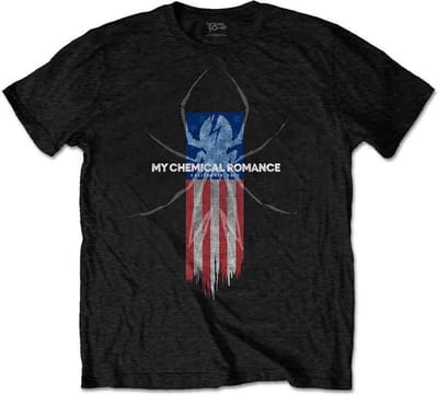 My Chemical Romance - Spider Heren T-shirt - M - Zwart