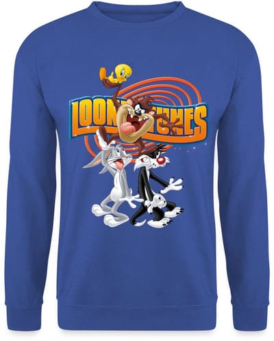 Looney Tunes Bugs Taz Tweety Sylvester Sweater Heren