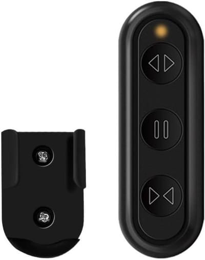 Gordijnschakelaar Afstandsbediening - Rolluik Bediening - Automatisch Bediening - App & Stem Controle - 86x86mm - Zwart