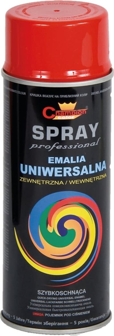 AGTECH Granit Parts - Emalie Spray - Rood RAL 3000 - 400 ml