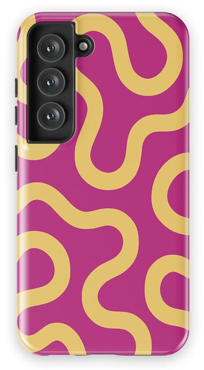 DripCase Motion Flow Tough Hoesje Samsung Galaxy S23 | Backcover met Mag | Trendy Design | Valbescherming | Candy Current