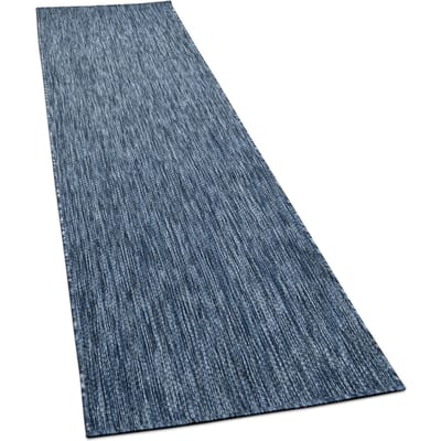 Binnen- en buitenkleed Venezia blauw 80x250 cm