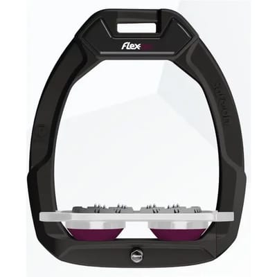 Plat Ultra Grip Zwart/Grijs/Paars Veiligheidsbeugels Flex-On Safe-On