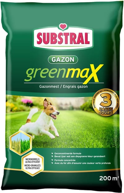 Evergreen Gazon zichtbaar groener in 3 dagen