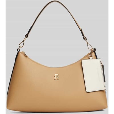 Handtas in leerlook model 'TH ICON SHOULDER BAG'