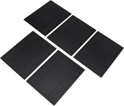 Zonnepaneel Kit - Draagbare Lader - Outdoor Energie - Monokristallijn Silicium - 5 Watt - Zwart