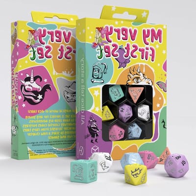 Dobbelstenen Set - RPG Dobbelstenen - Rollenspellen Spelen - Veelvlaks Dobbelstenen - Eén maat - Veelkleurig