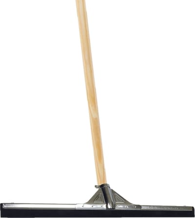 Betra Vloertrekker/douchetrekker - voor water metaal/rubber - 75 cm - met houten steel - 150 cm