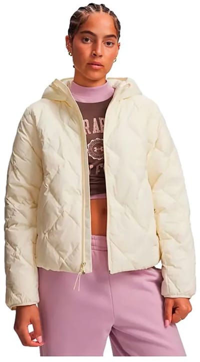 Under Armour Legend Down Jas Wit S Vrouw