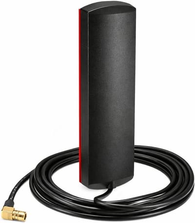 Auto Antenne - Radio Antenne - Verbeter Radio Ontvangst - Draadloze DAB FM AM - 300 cm Kabel - Zwart