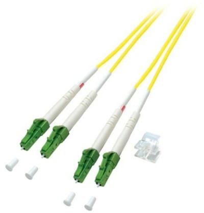 Danicom OS2 duplex glasvezel kabel LC/APC-LC/APC 1m