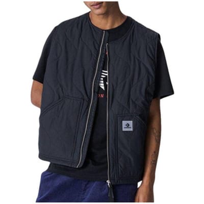 Gilet Converse Gilet sans manches Padded Vest Marine Homme polyester
