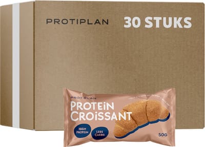 Protiplan - Protein Croissant - 30 stuks - 30 x 50 g - Eiwitrijk - Low carb