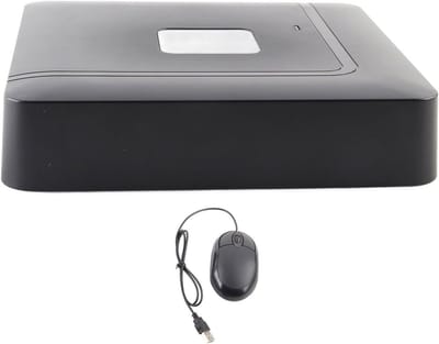 Videorecorder - Opnameapparaat - Beveiligingsopnames - 5-in-1 Compatibiliteit - 4 Kanaals - Zwart