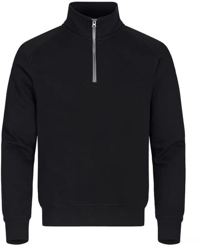 Clique Classic Half Zip 021043 - Zwart - XS