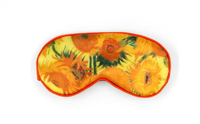 Lanzfeld Van Gogh - Slaapmasker - Sunflowers - Verstelbare Band - Kunstzijde