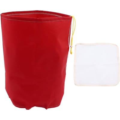 5 Gallon Filterzak Ijs Kruidenzakken Plantenfilter Essentie Extractie Kit met Trekkoord