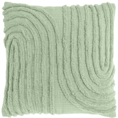 Unique Living - Sierkussen Maeve Tea Green -45x45cm