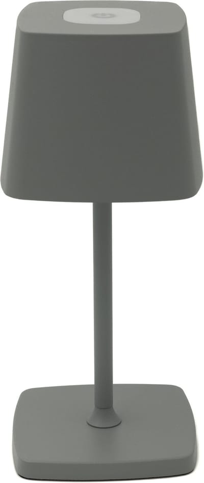 Luxus Europe - Tafellamp Touch Aimée Grijs - Draadloze LED Tafellamp Binnen - USB-C Oplaadbaar - Touchbediening - Dimbaar