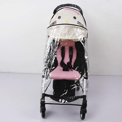 Regenhoes windhoezen voor Babyzen Yoyo Yoya Accessoires kinderwagens winddichte waterdichte regenjas (L)