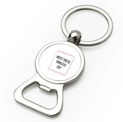 Akyol - meest trotse bonuszus ooit flesopener - Zus - trotse bonuszus - verjaardagscadeau - verjaardag - cadeau - cadeautje voor zus - zus artikelen - kado - geschenk - gift - 9 bij 3 cm