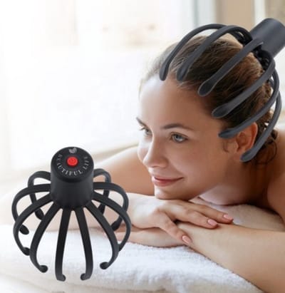 Elektrische Octopus Klaar Scalp Massager - Scalp Brush - Massage Borstel - Hoofdhuid Massage Borstels - Head Massager