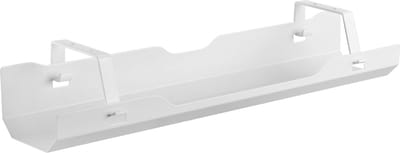 Kabelgoot voor onder het bureau - 60 cm breed - wit