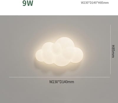 Ronde LED Maan Wandlamp met Astronaut Decoratie voor Kinderkamer Nachtlampje Slaapkamerverlichting