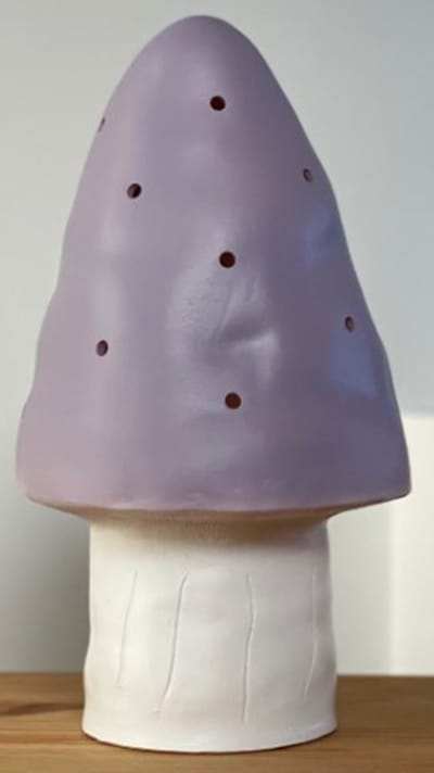 Egmont Toys Lamp Paddenstoel Klein Lavandel a 15x28 cm.