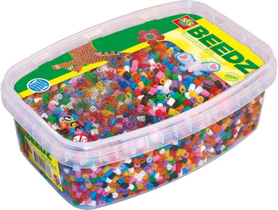 SES Creative - Beedz - Mix Basis - Strijkkralen - 7000 Stuks - PVC Vrij - Vanaf 5 Jaar