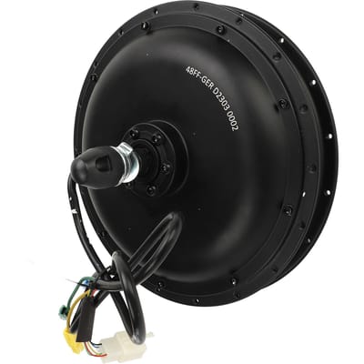 48V 1000W Borstelloze Versnellingsloze Naafmotoren Achteraandrijving Elektrische Wielnaafmotor voor Elektrische Fiets black