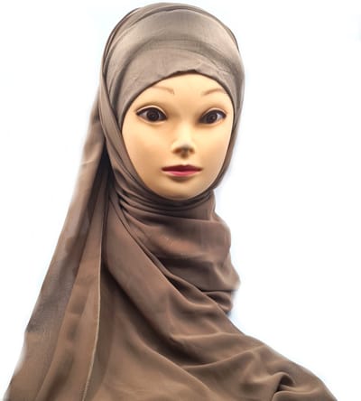 Hoofddoek, mooie hijab nieuwe stijl (onderkapje en hijab).