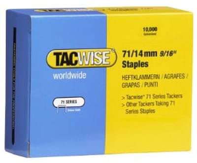 Gegalvaniseerde bekleding nietjes 71/14 mm - 10.000 stuks