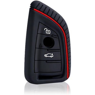 Nieuwe Siliconen Afstandsbediening Auto Sleutelhoes Cover Voor Bmw F48 F46 F10 F20 F30 X1 X2 X3 X4 X5 X6 Z4 1 2 3 4 5 6 7 Serie 7 Accessoires Shell black