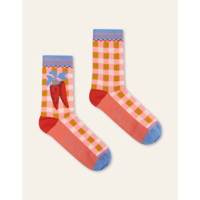 Oilily Asockies Sokken- maat35-38 Sweet Roze