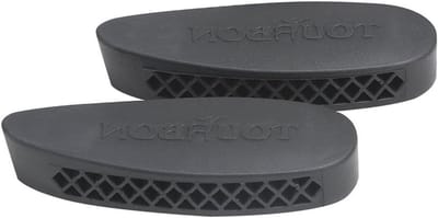 Verlengde Schouderkolf met Siliconen Recoil Pad voor Shotgun - Set van 2, Zwart, Comfort en Stabiliteit