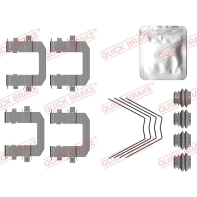 Toebehorenset, schijfremblok QUICK BRAKE 109-0131
