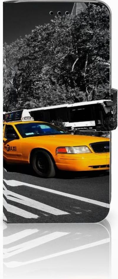 Huawei P20 Lite Flip Cover New York Taxi
