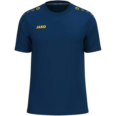 JAKO T-shirt One Cotton navy/citroen kindermaten 6101k-941