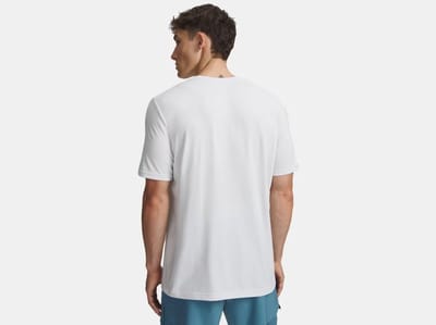 UNDER ARMOUR - ua vanish elite seamless ss-wht - Training t-shirt korte mouw heren - Wit