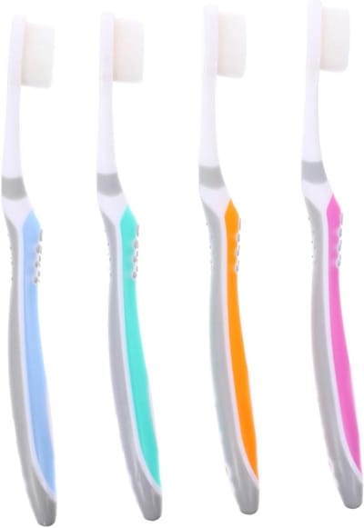 Reis Tandenborstelset - 4-delige set - Dagelijkse mondverzorging - Ergonomisch ontwerp - 195 cm lengte - Willekeurige kleur