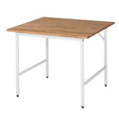 RAU werktafel, beuken blad, 1000 x 800 x 800-850 mm