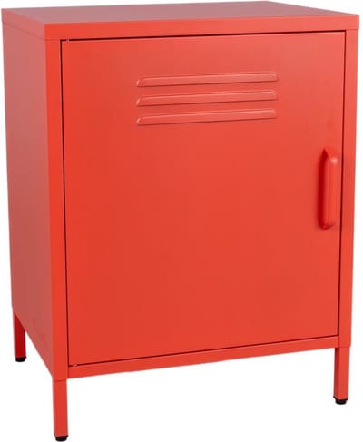 MaximaVida metalen lockerkastje Finn 52 x 40 x 67 cm zacht oranje