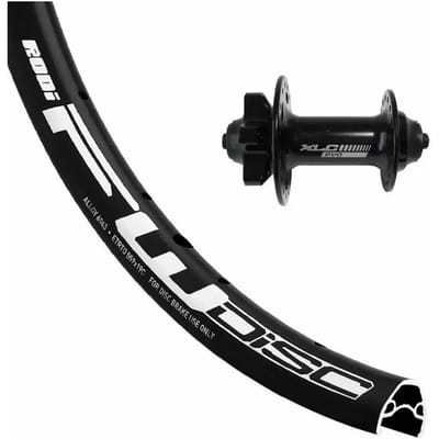 Xlc Rodi A05 Evo 24´´ 6b Disc Mtb Voorwiel Zwart 9 x 100 mm