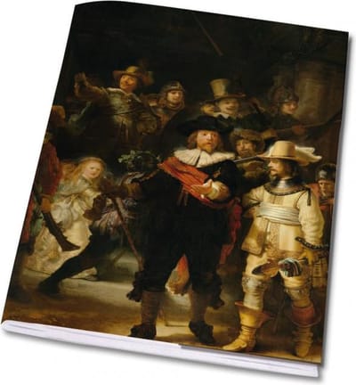 Schrift A5: De Nachtwacht/The Night Watch, Rembrandt van Rijn, Collection Rijksmuseum Amsterdam