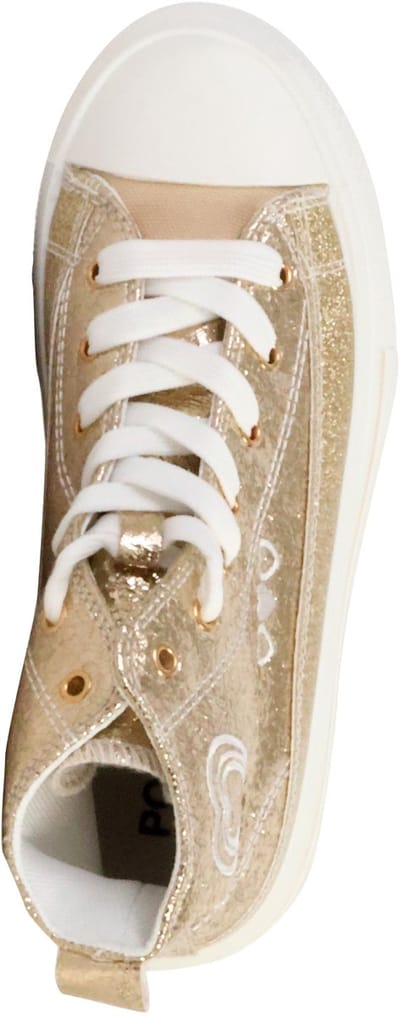Supermodieuze hoge sneakers met veters voor kinderen